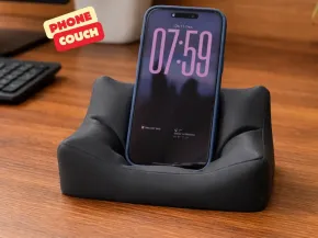 THE PHONE COUCH / PHONE HOLDER FOR APPLE OR ANDROID