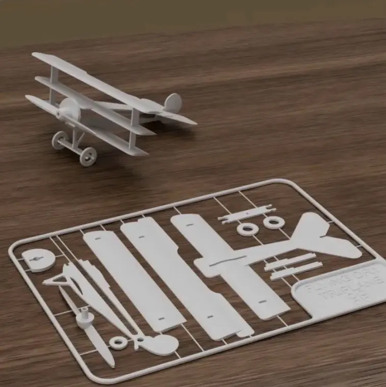 German World War 1 Plane Kit Card