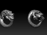 Ourboros Infinity dragon snake worm thing-0