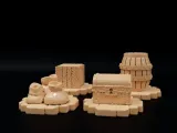 Numeric Fantasy Objective Markers (28mm/32mm scale)-1