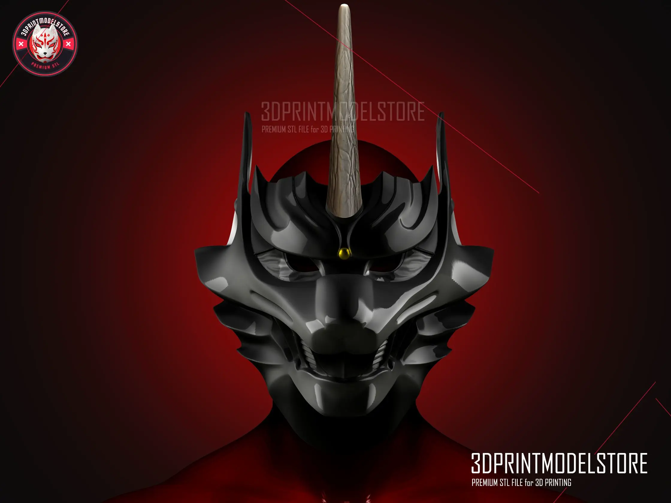 Power Rangers Wild Force Zen-Aku - Siver Gaoranger Wolf Mask