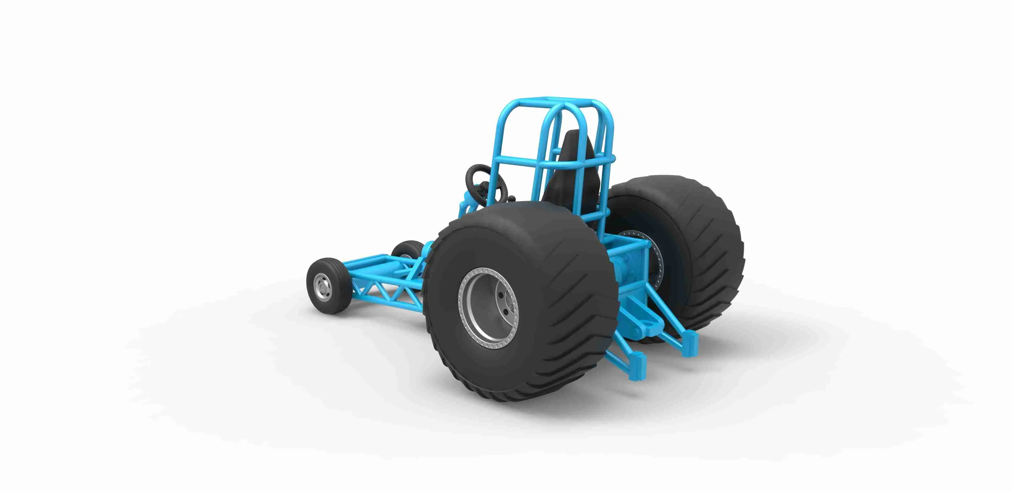 Шасси трактора Mini Rod Масштаб 1:25