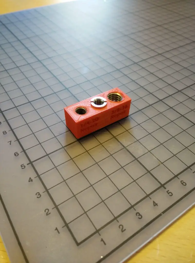 Camera thread insert test