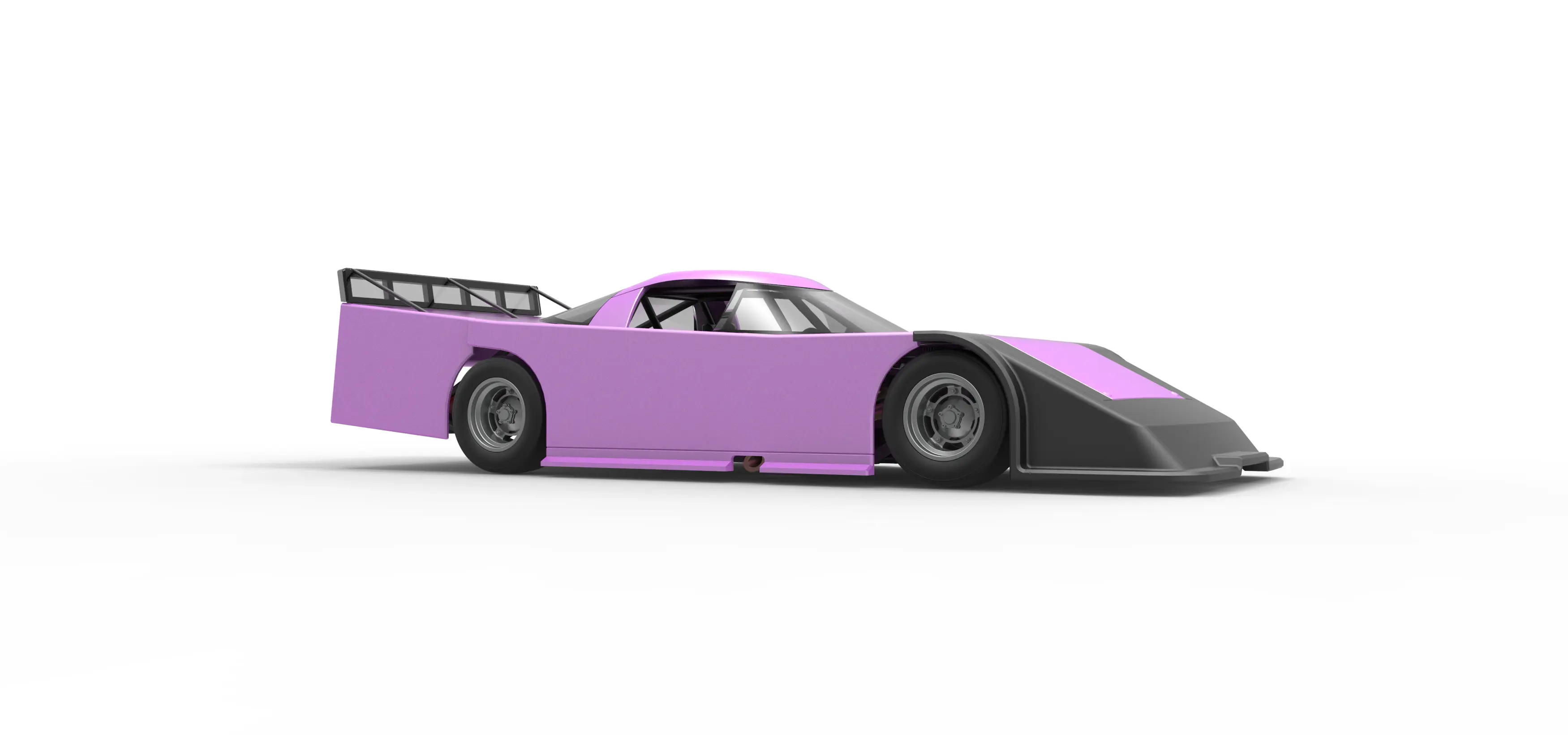 Asphalt Outlaw Super late model Scale 1:25