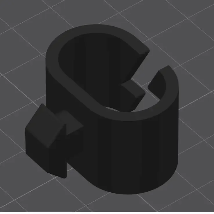 Cable clip for sim rig