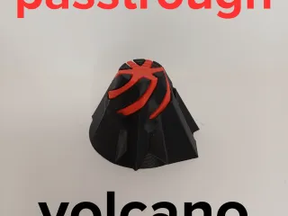 passtrough volcano fidget