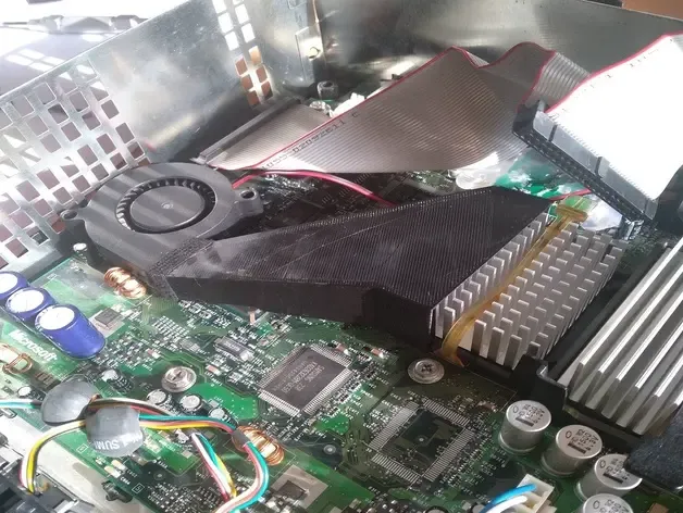Original XBOX GPU Fan Cooling Mod