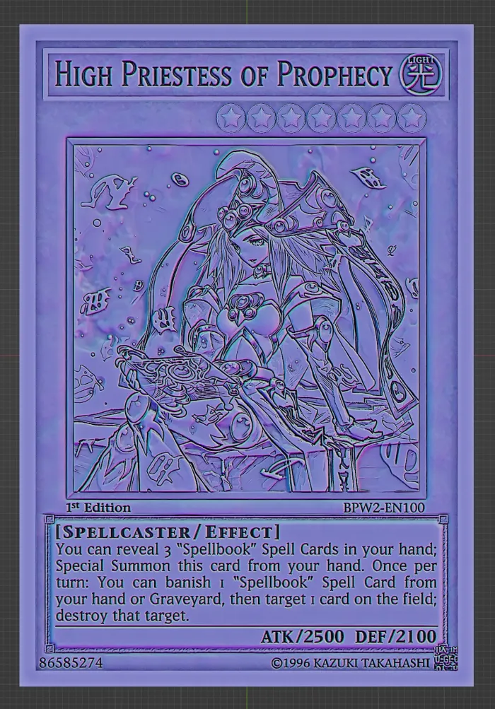 yugioh high priestess of prophecy deck Yu-Gi-Oh! - - DUPO-EN081 - Ultra Rare - 1st Edition destroy that target. Yu-Gi-Oh! Card DUPO-EN081 High Priestess