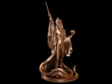 Wizard statue 3D print model-2