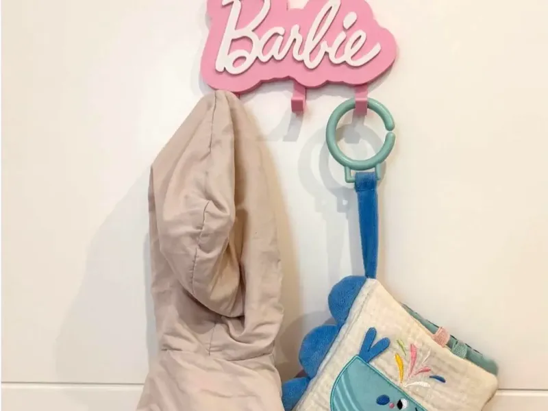 Barbie Logo Hanger