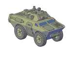 APC ARMORED VEHICLE Miniature-0
