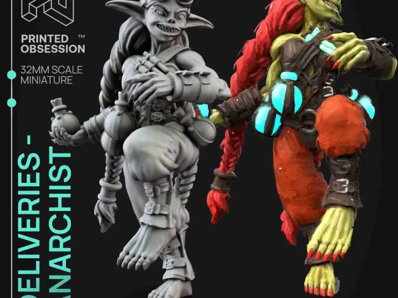 Deliveries - Goblin Anarchist- Goblin Brewers-Presupported -