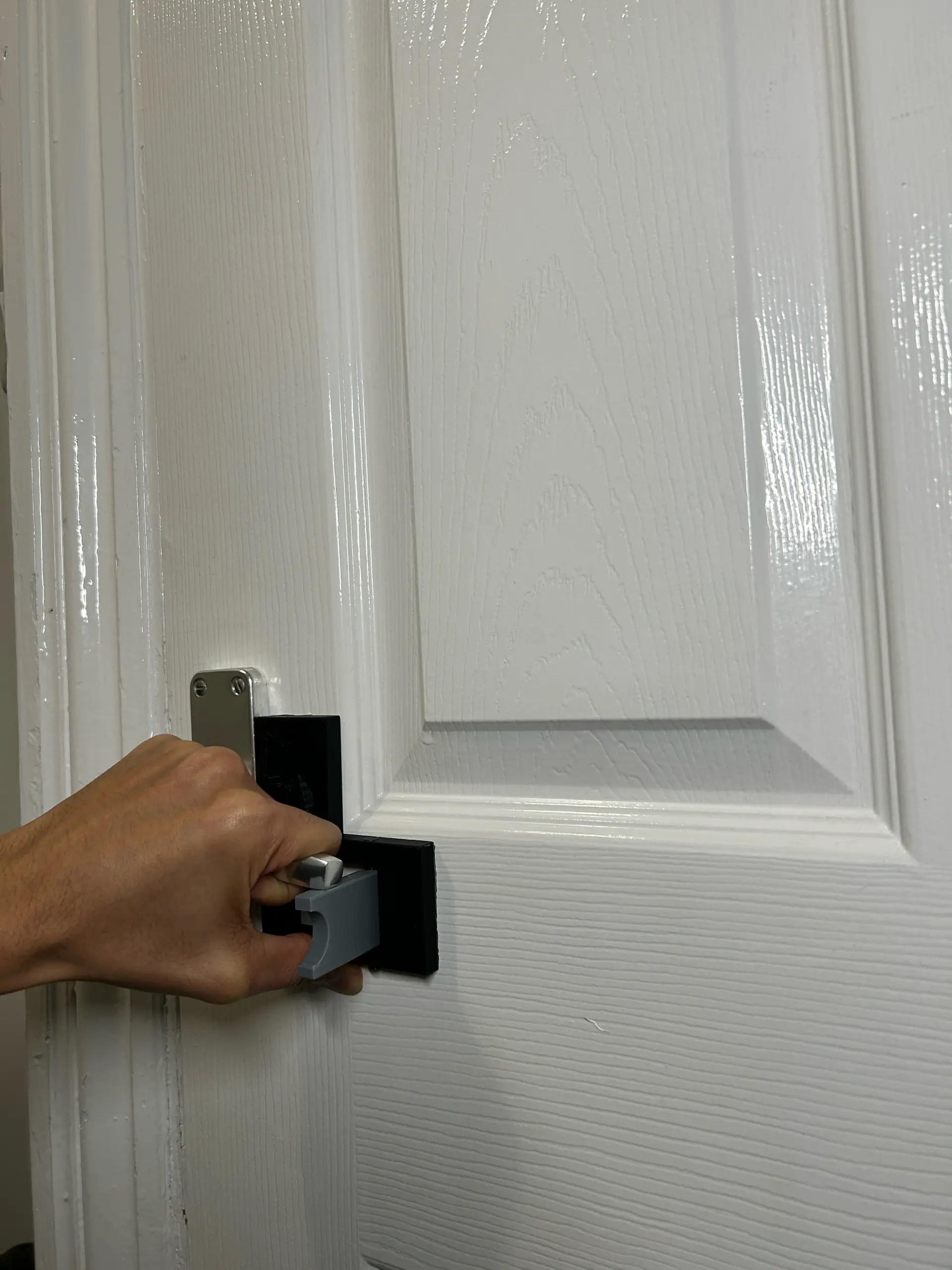 Ergonomic Door Lock Add-On | Secure & Easy to Use