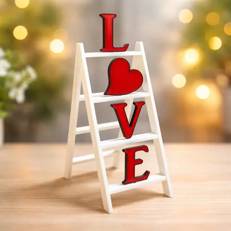 Love Ladder Decor – Valentine’s Day
