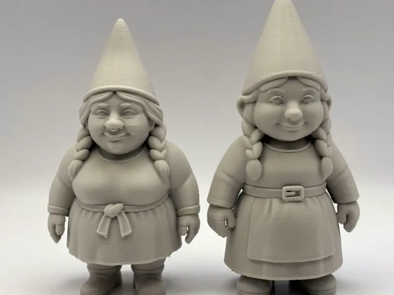 Two Female Garden Gnomes