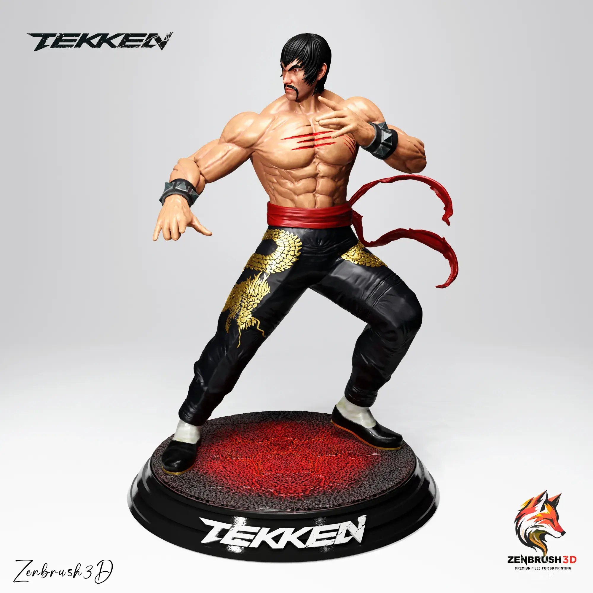 MARSHALL LAW - TEKKEN IMPRESIÓN 3D