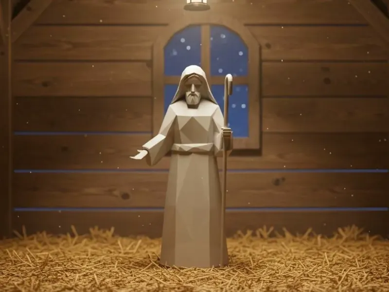 Figura individual del Belén de José
