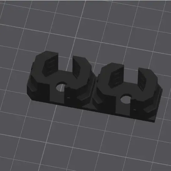 MultiBoard-8mm Riser Snap-with screw holes for wall mount