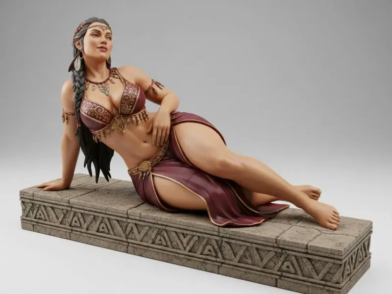 Ancient Temple Muse – Regal Sands Collectible Figurine