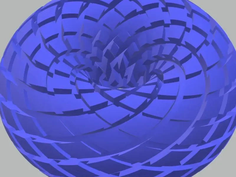 Rodin Coil Torus .STL | 3 inch 80mm. x 37mm. Diameter Coil |