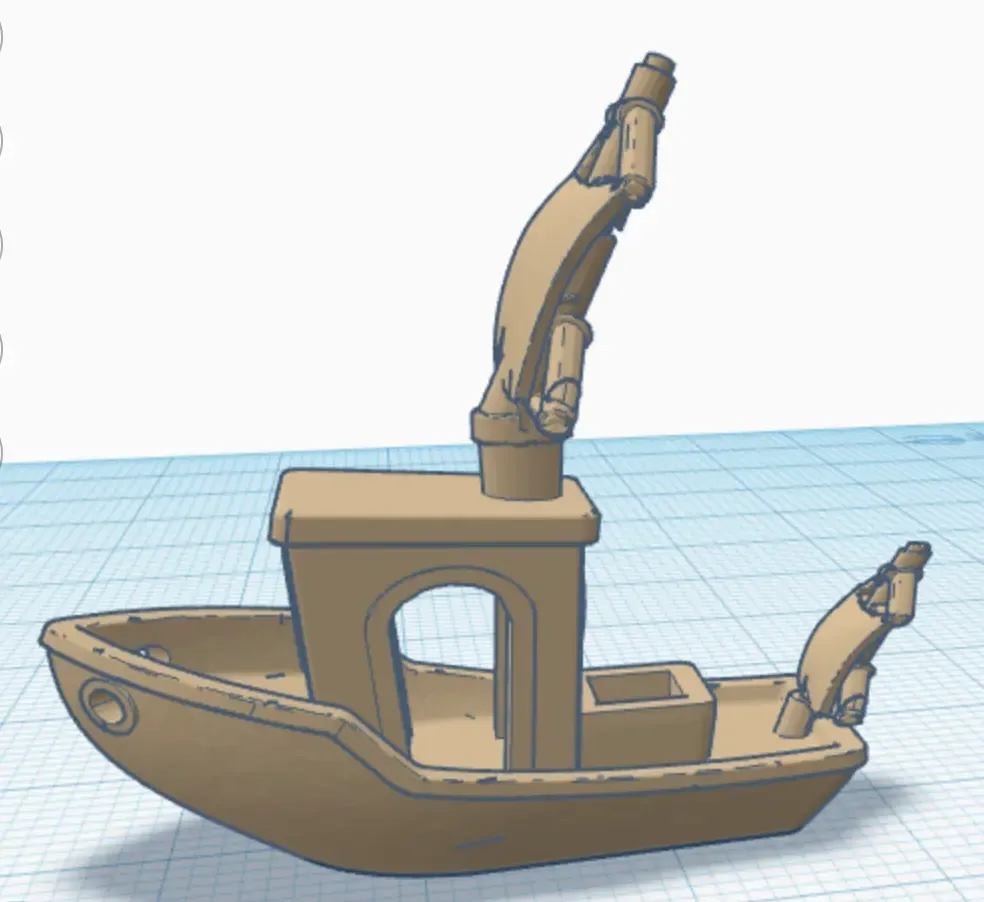 Sailing Benchy part two printer test
