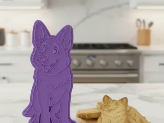 german-shepherd-on-duty-cookie cutter