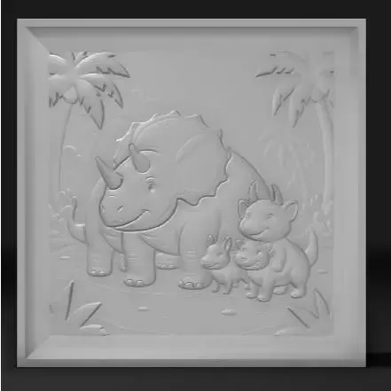 playful prehistoric animals cartoon 5