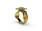 The Vine Florentine Ring-3