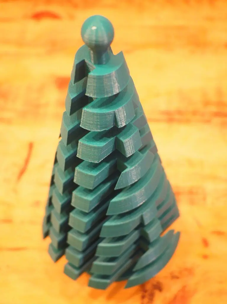 Lego inspirierter Weihnachtsbaum