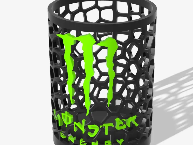 MONSTER PENHOLDER MULTICOLOUR