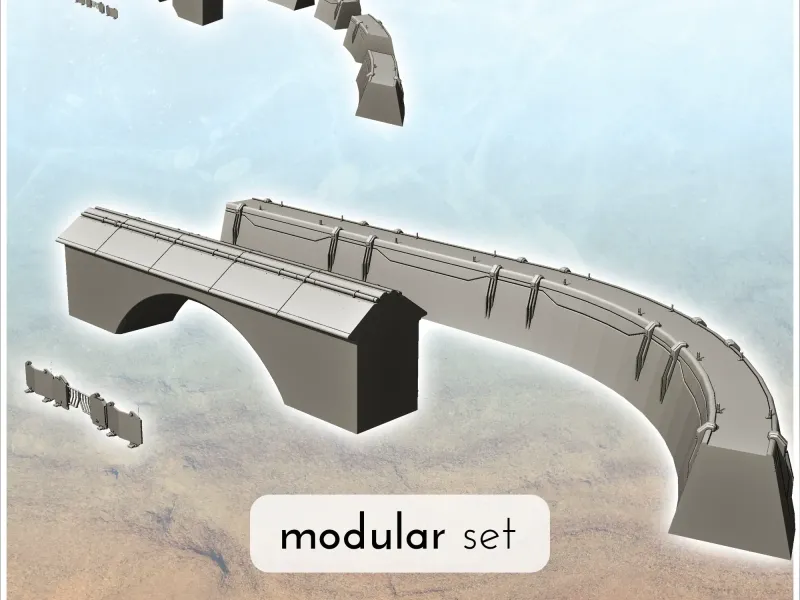 Set of futuristic protective walls and checkpoint barriers (