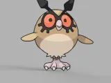 Hoothoot Wall Art-0