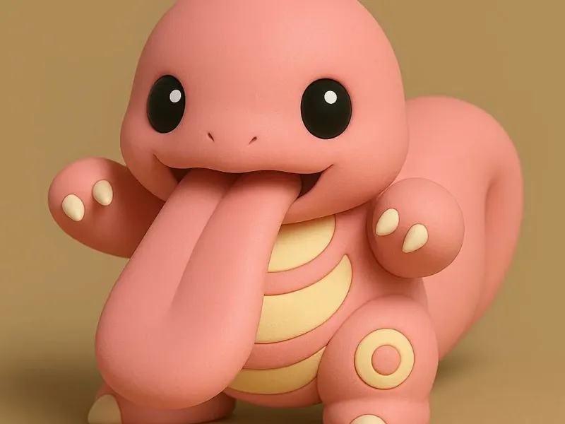 Lickitung Pokémon Chibi