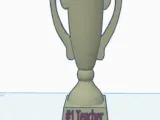 #1 Teacher Trophy Flat Model-0