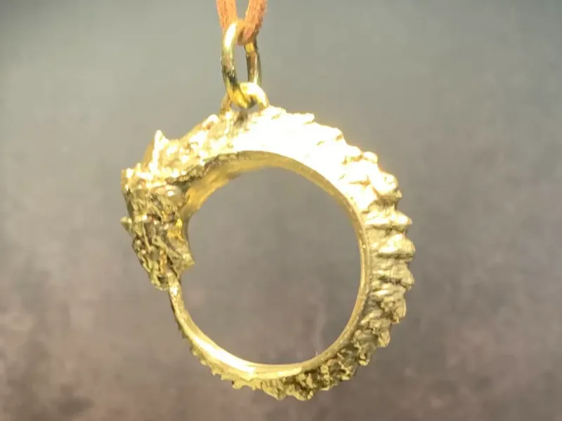 Jormangr Bronze Pendant