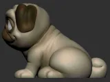 CUTE PUG (PRINT IN PLACE)-3