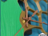 Voronoi design wall clock-6