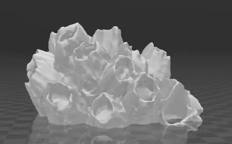 alien egg sack cluster - terrain