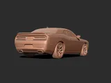 Dodge challenger Car 3D print model-4