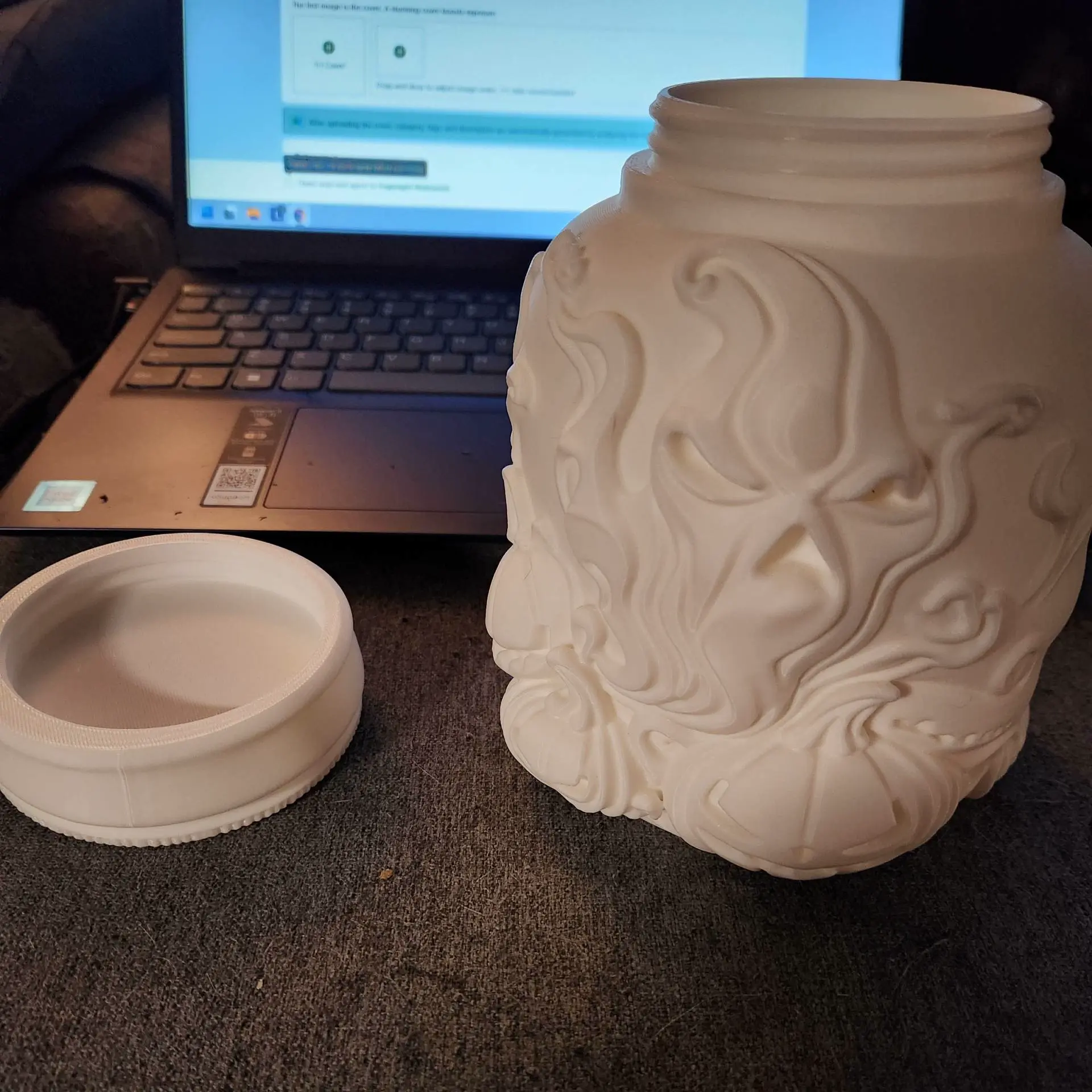 Halloween Ghost Jar V2