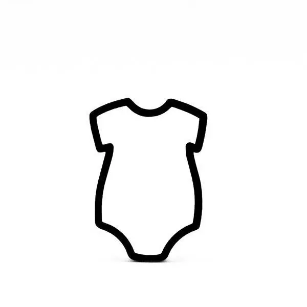 Baby Onesie Cookie Cutter