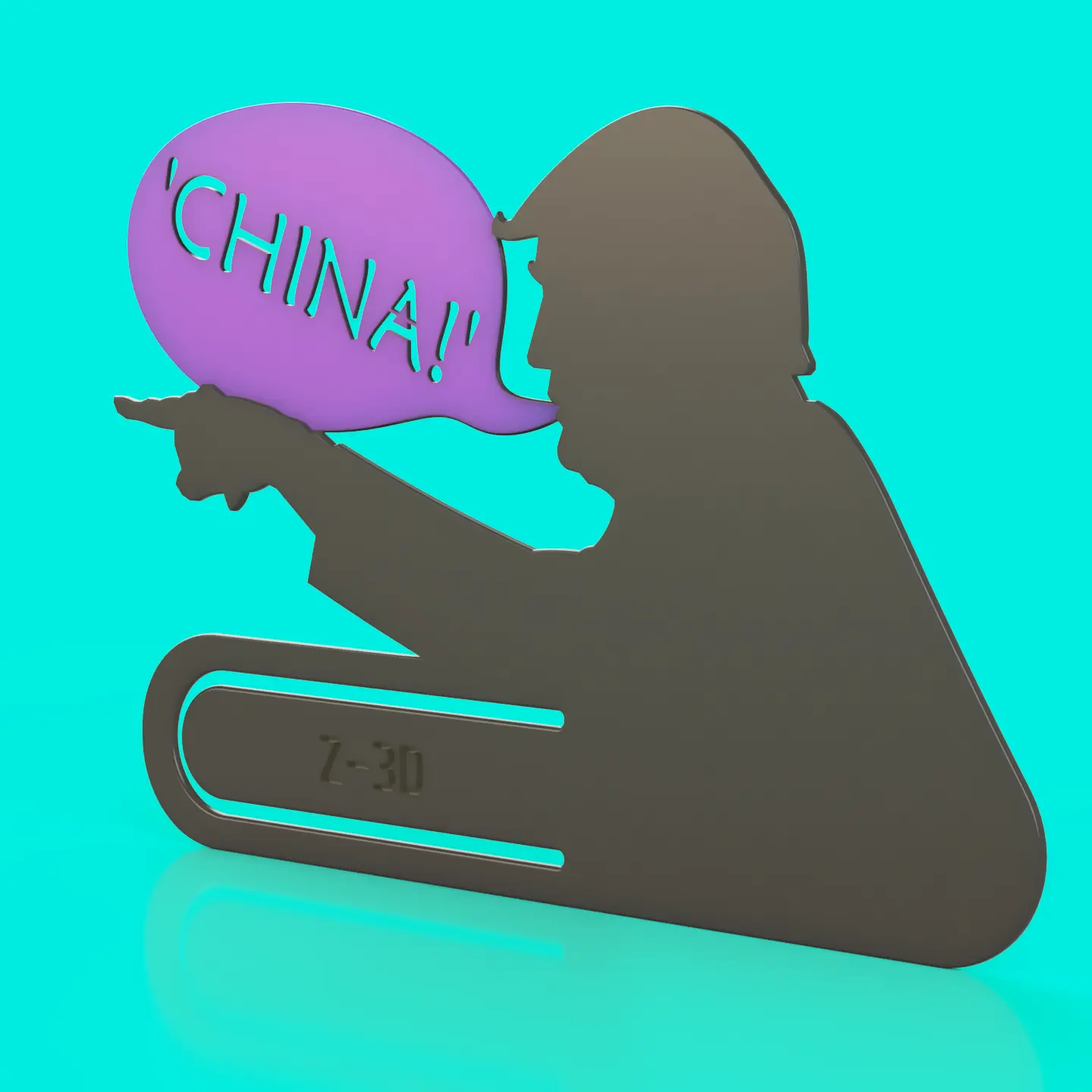 Trump 'China' Bookmark *Contest Entry*
