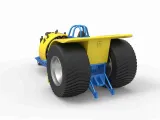 Pulling tractor with radial engine Scale 1:25-7