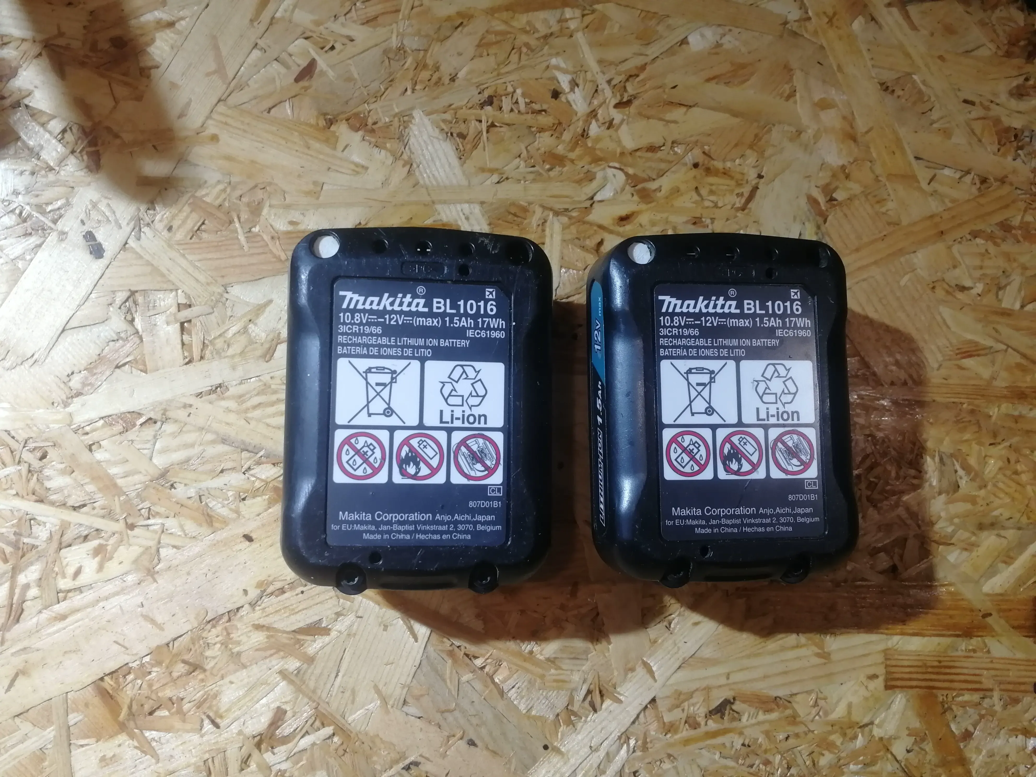 bosch and makita battery wall mount holders
