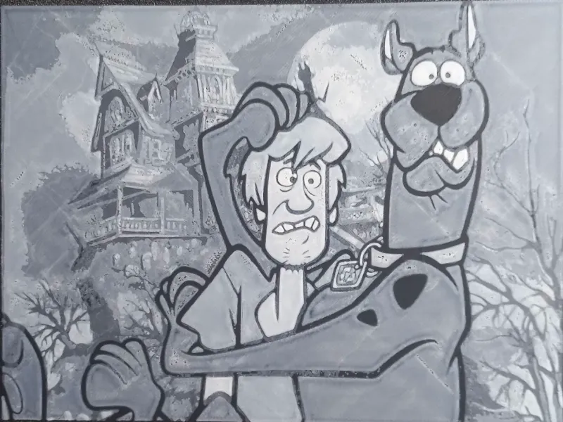 Hueforge Scooby-Doo