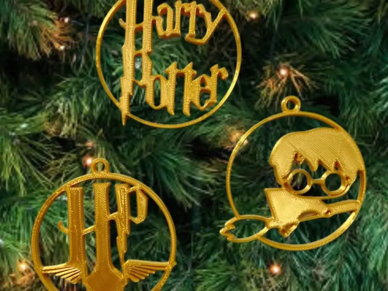 Harry Potter Christmas Ornament