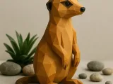 Low Poly Meerkat-0