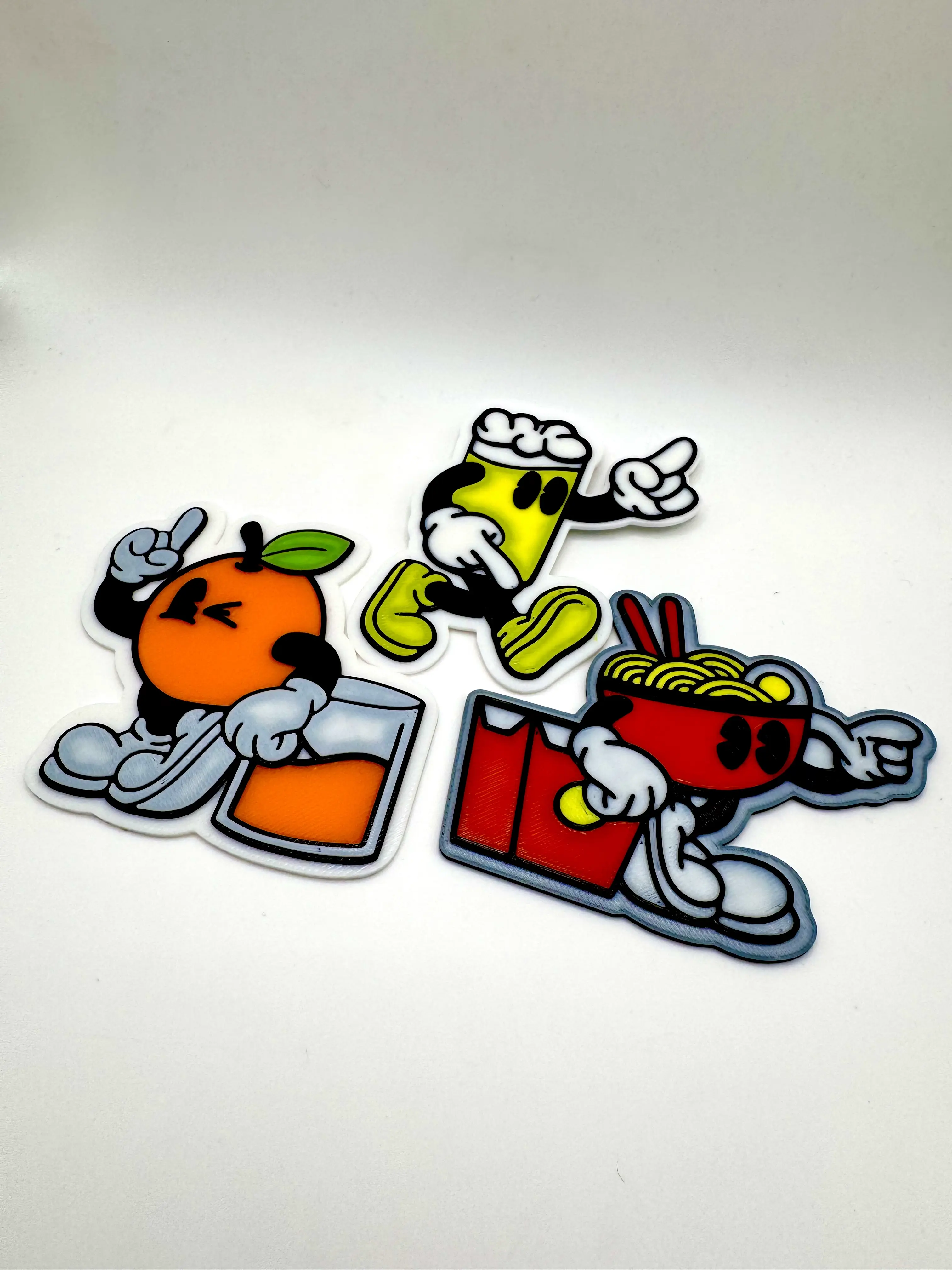 Happy Food Magnets