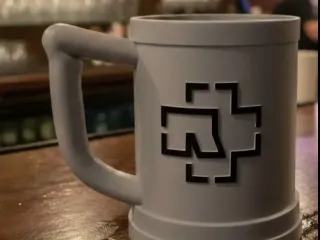 Rammstein beer mug by Aza