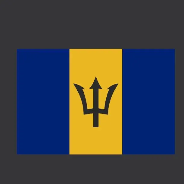 BB-BARBADOS Flag decoration